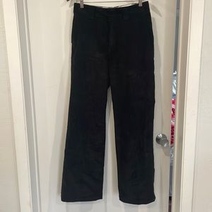 Black Dickies Corduroy Wide Leg Trousers
